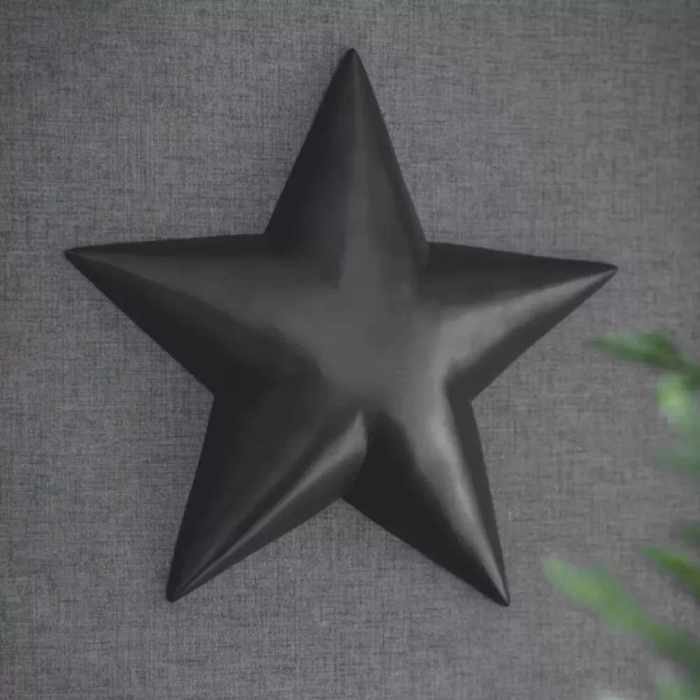 Garden Trading Black Wall Star Large